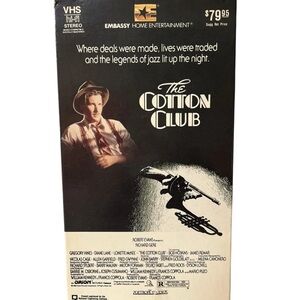The Cotton Club VHS Tape